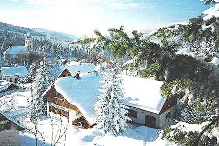 Zimní dovolená s dětmi na horách - zimní dovolená v penzionu v Albrechticích v Jizerských horách
